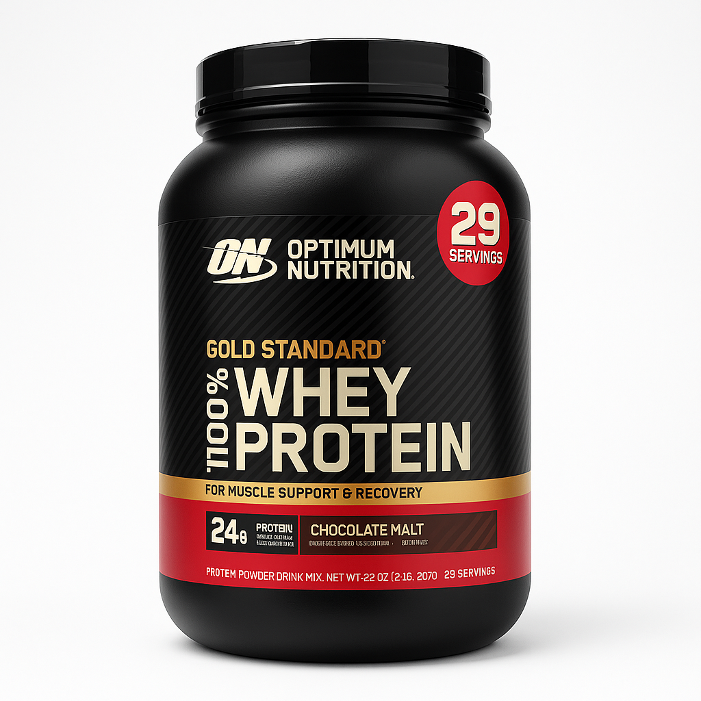 Optimum Nutrition Gold Standard Whey Protein Powder, Pack of 1, 2 lb
