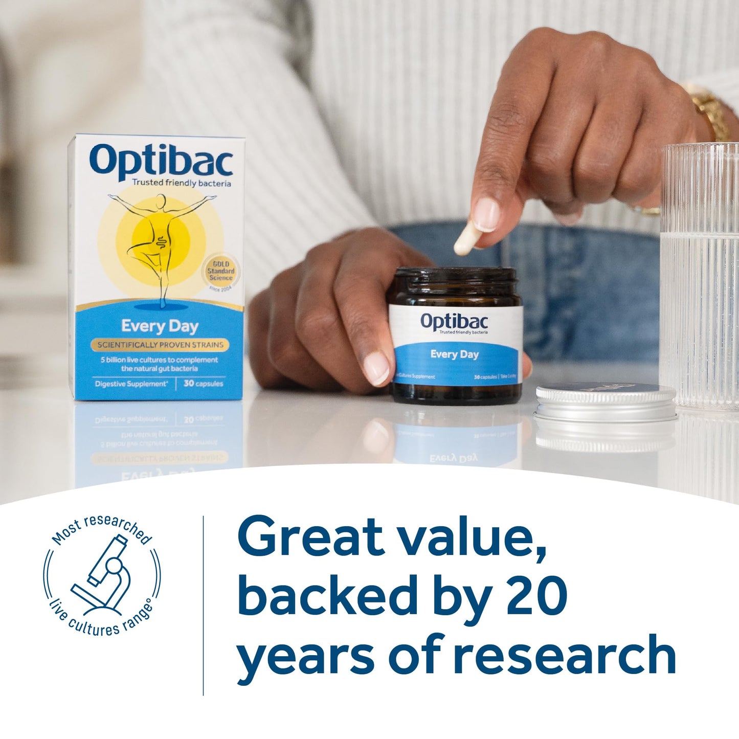 Optibac Probiotics for Digestive Health Capsules 30