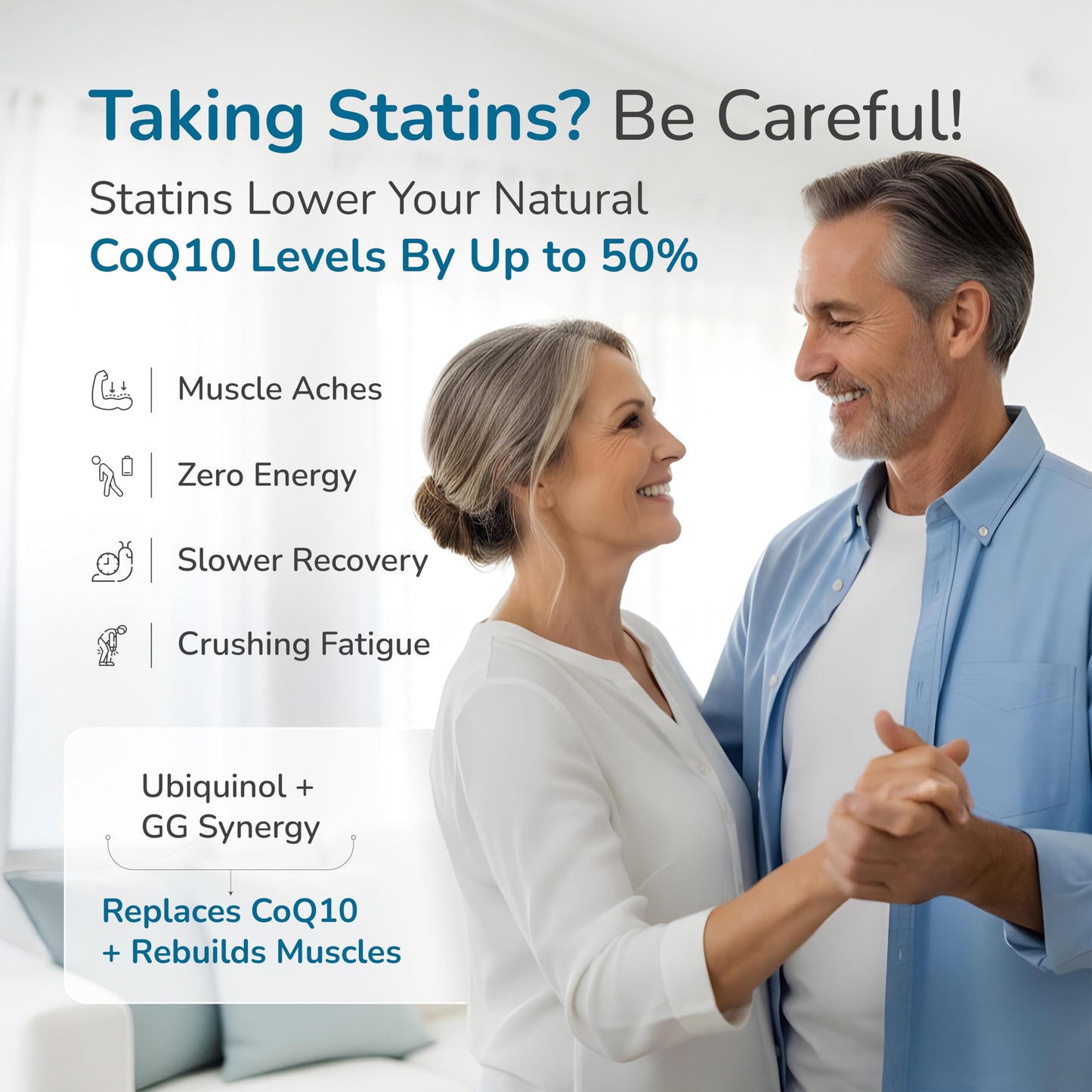 WELLNESS EXTRACT Coenzyme Q10 (CoQ10) Ubiquinol 100mg with GG-Gold Geranylgeraniol 50mg Softgels 60