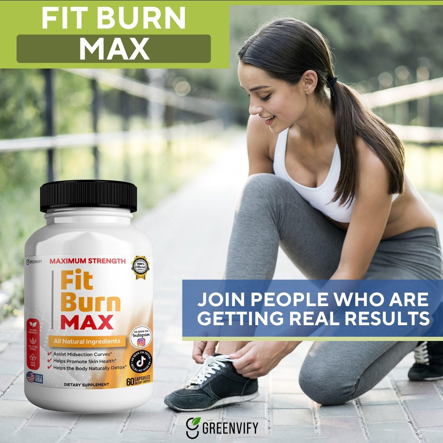 GREENVIFY Fit Burn Max Capsule 60 Capsules