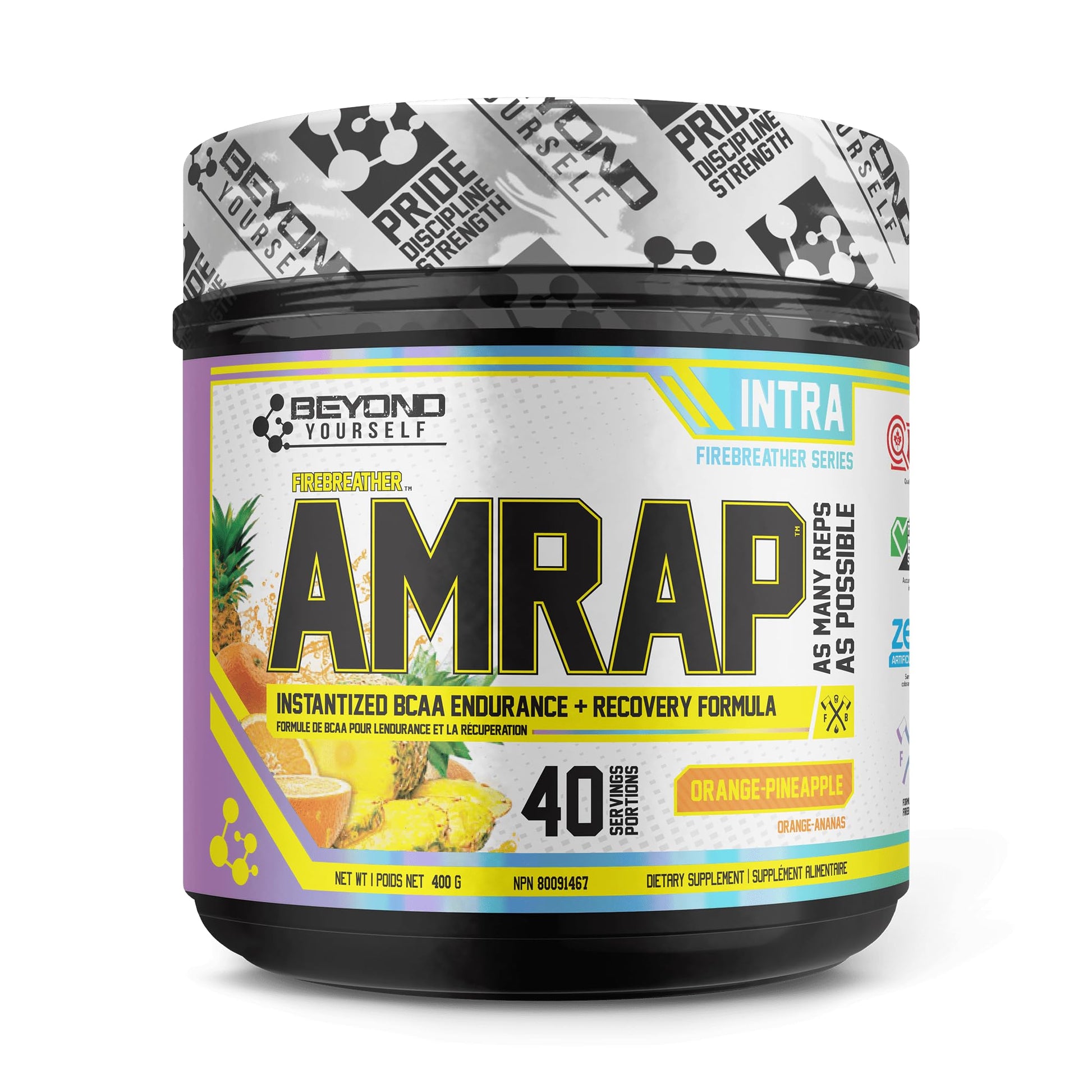 Beyond Yourself AMRAP Orange Pineapple Powder 14