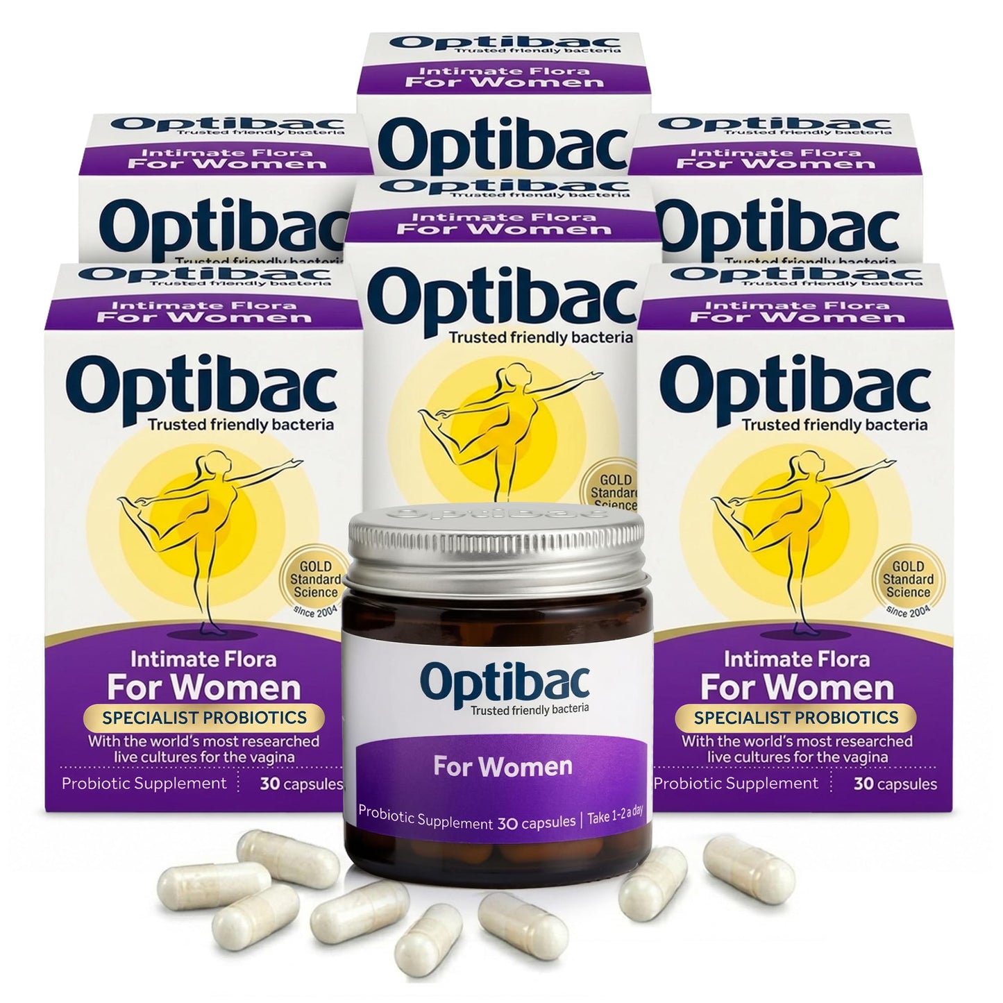 Optibac Probiotics for Women Capsules, 180 Count