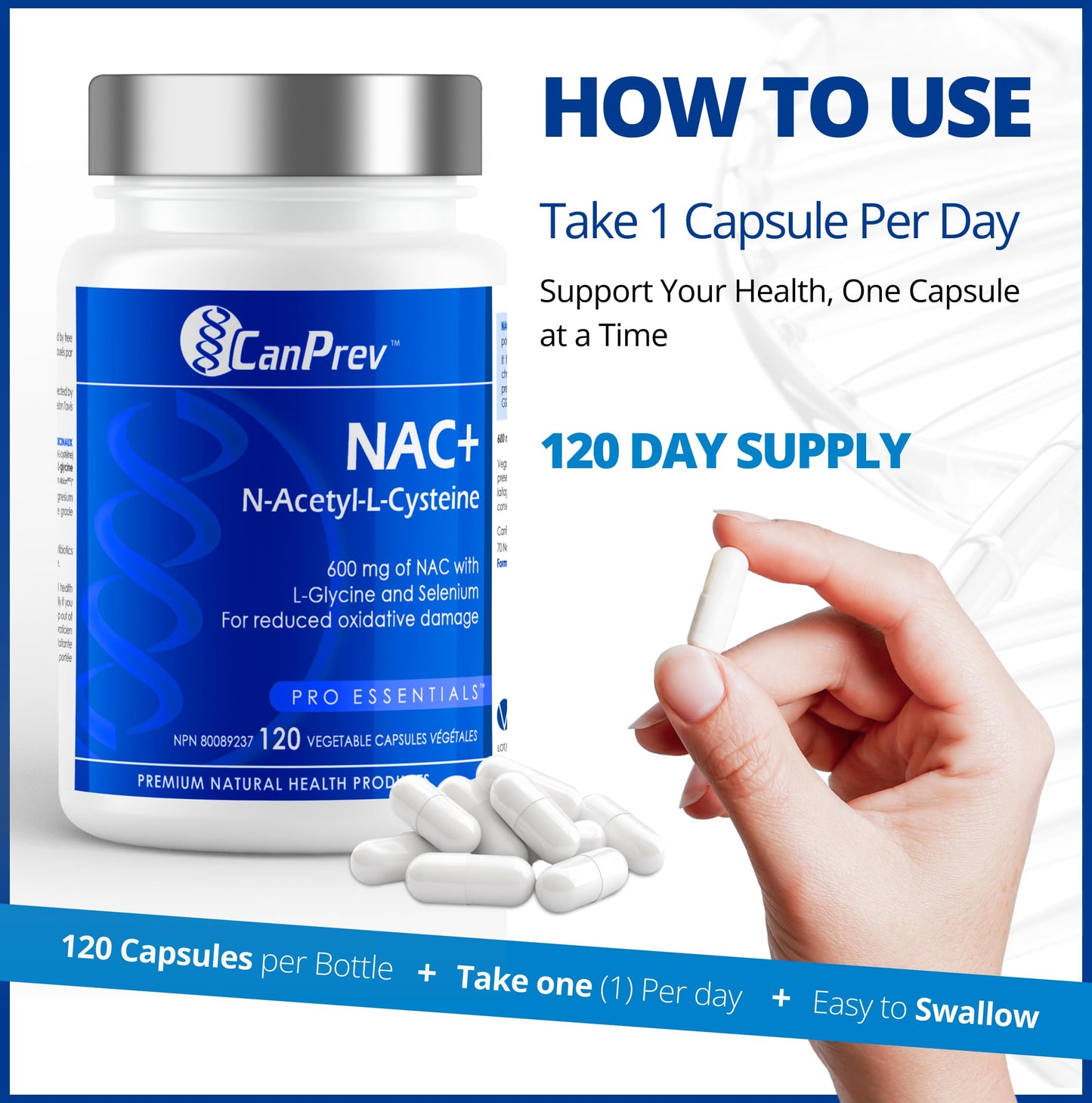 CanPrev NAC+ Capsules 120