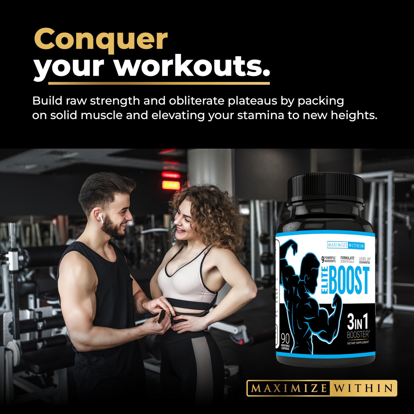 Maximum Slim Elite Boost 3-in-1 Formula Capsules, 1 Capsule