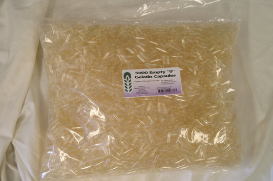 Capsule Connection Empty Gelatin Capsules Size 0, 5000 Capsules