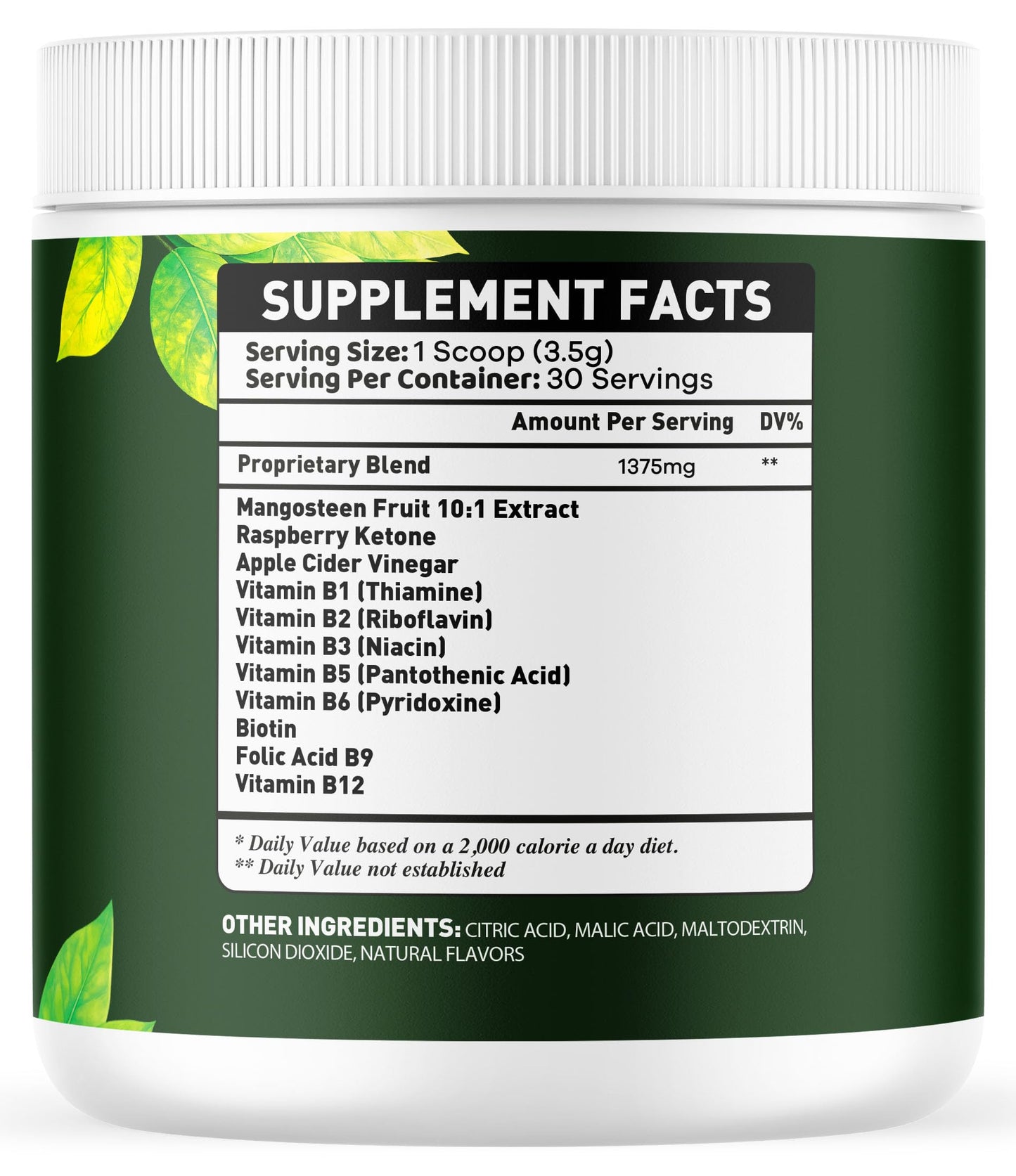 OVICIA Leaftide Powder 7.4 oz (Pack of 2)