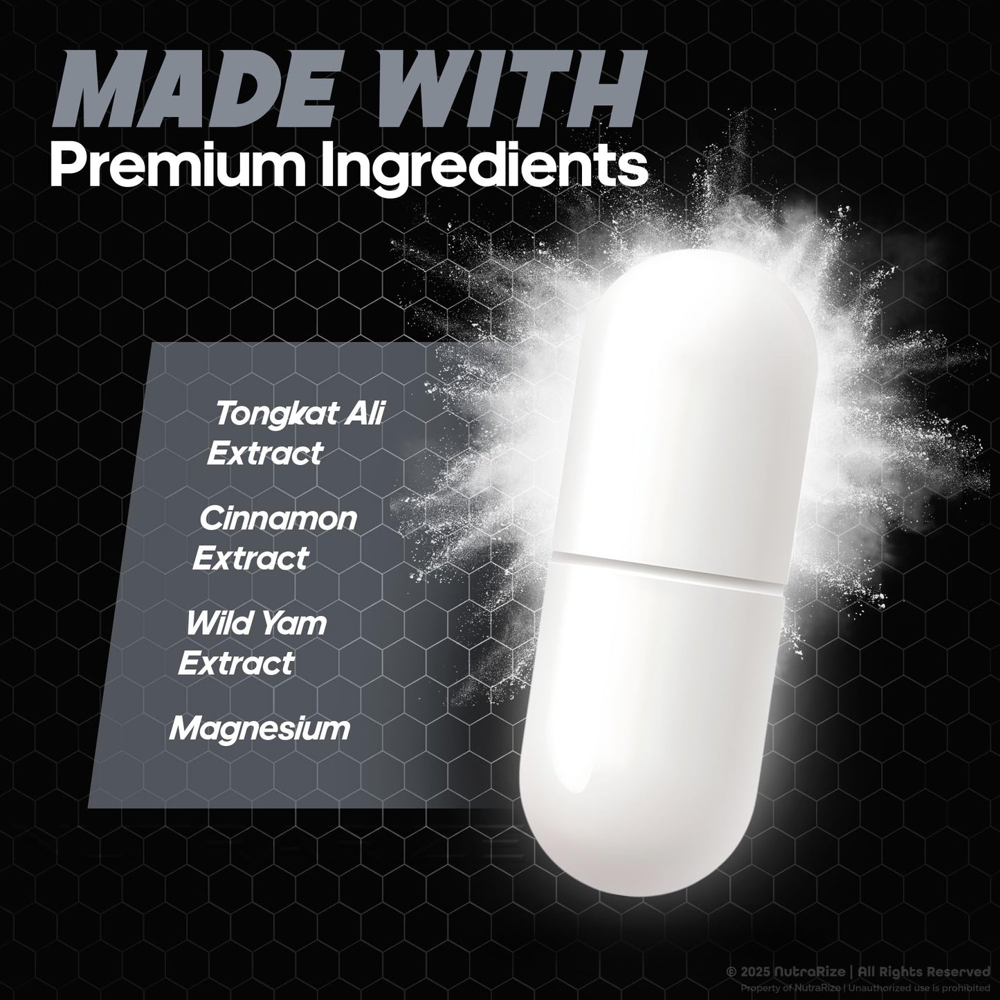 NutraRize Progentra Male Pills Capsule 300 Capsules