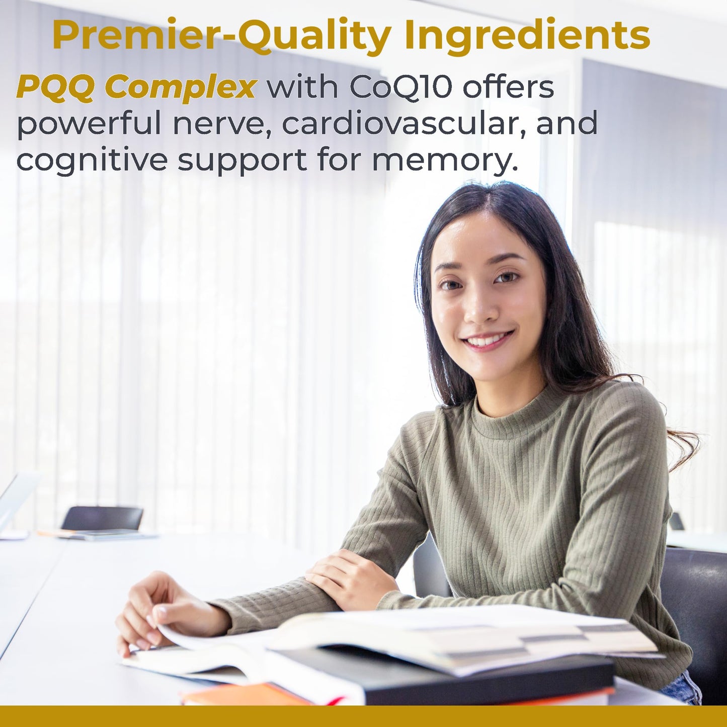 Premier Research Labs PQQ Complex with CoQ10, 60 Capsules
