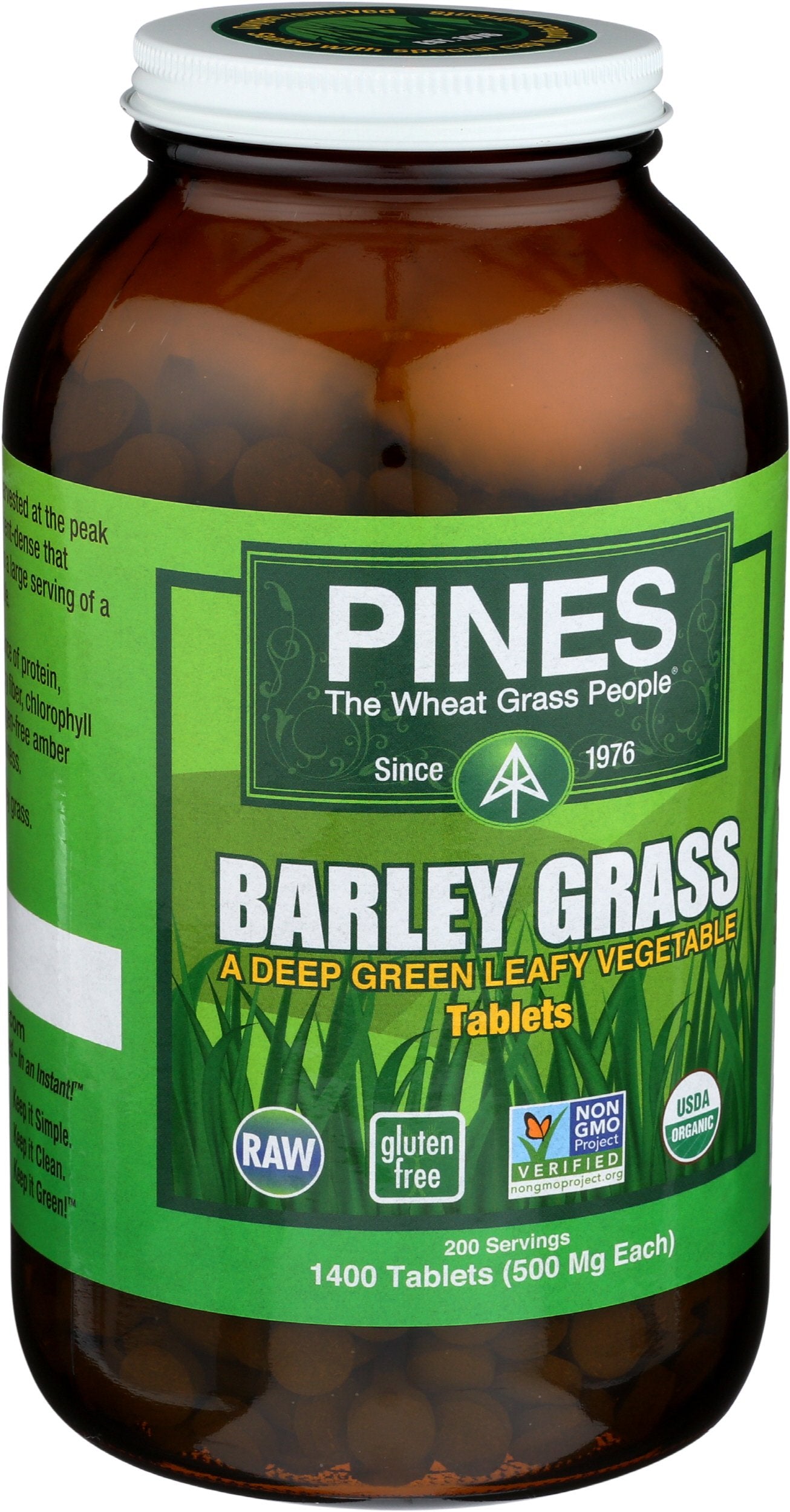 Pines Barley Grass 1400 Tablets