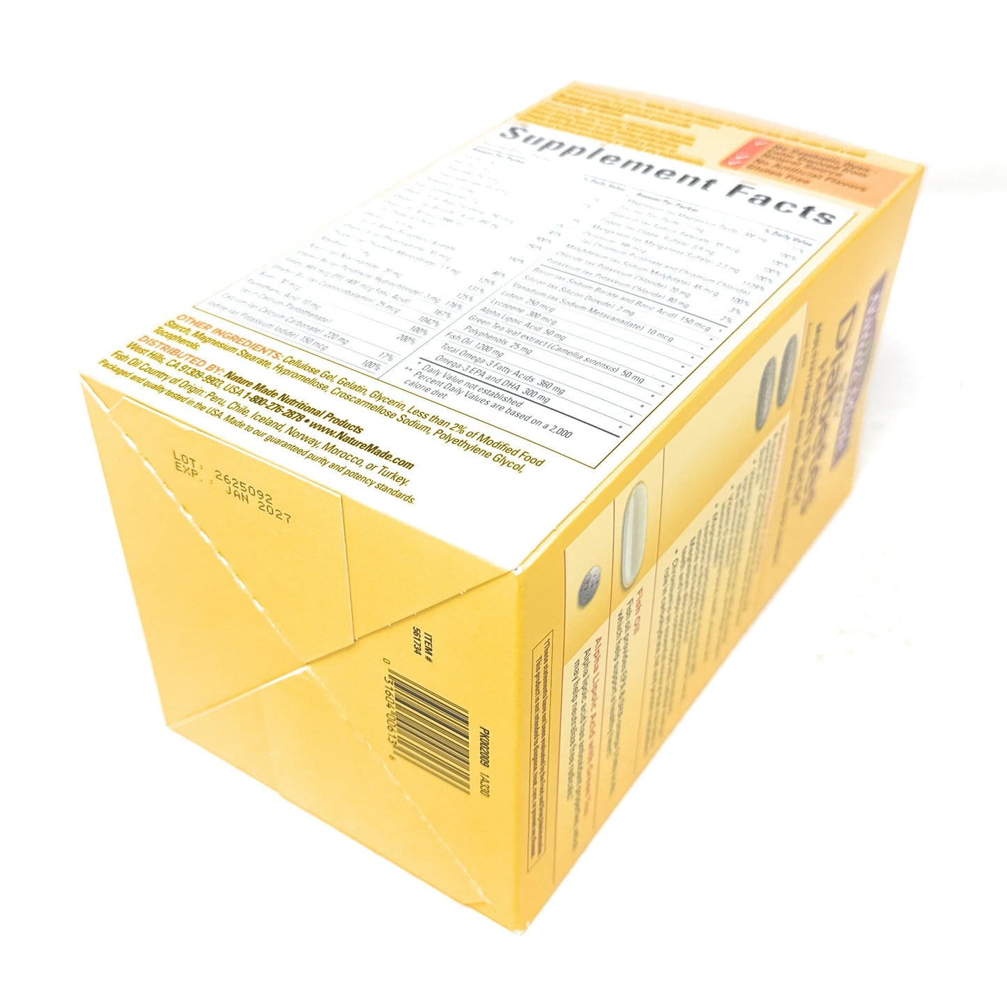 Nature Made Daily Diabetes Health Pack 60 Capsules