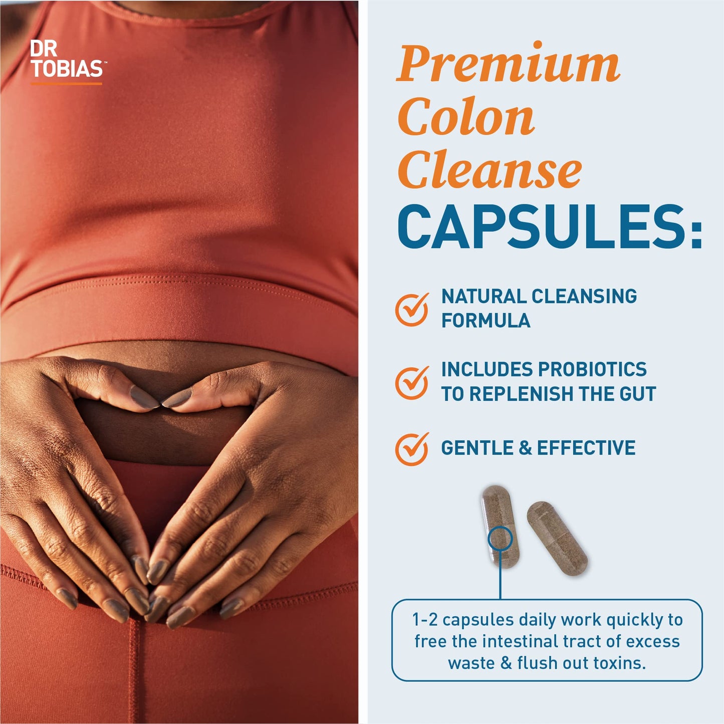 Dr. Tobias Colon Cleanse Capsules 56 Count