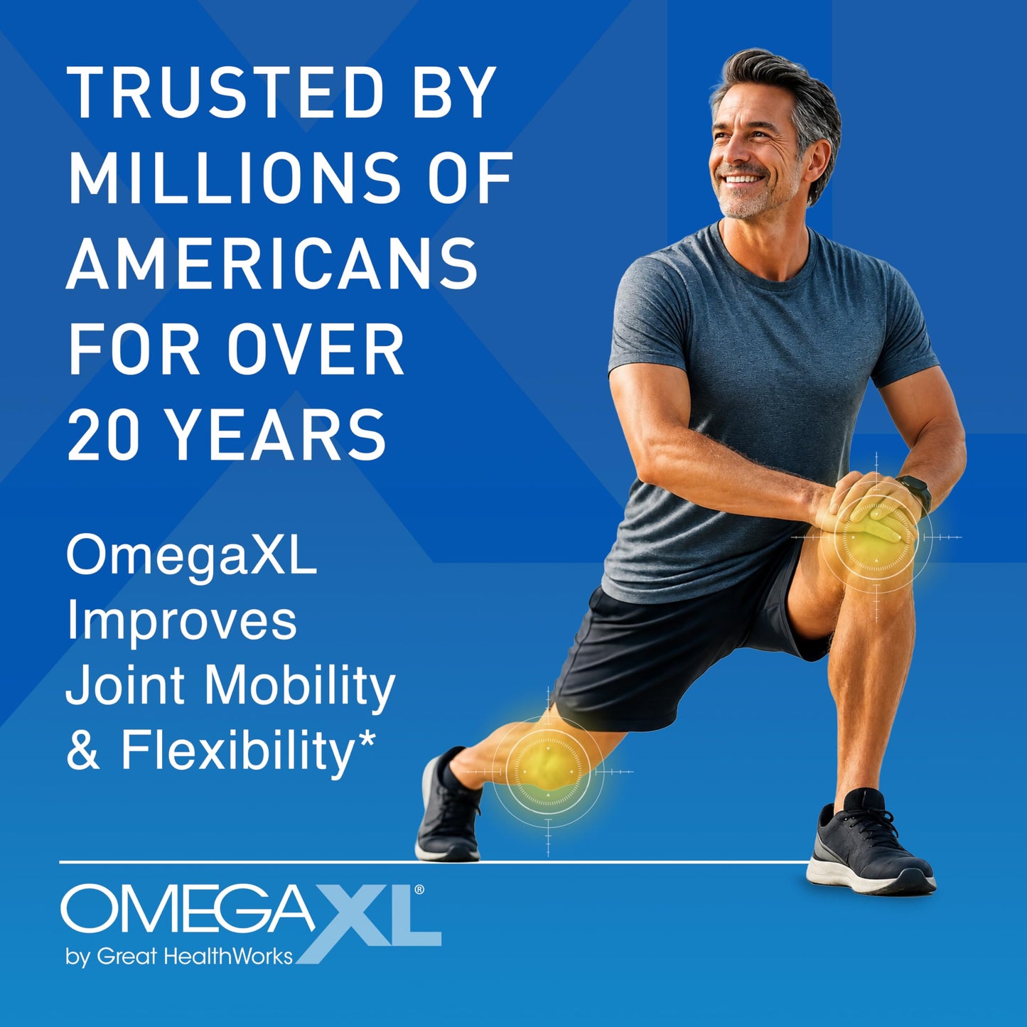 OmegaXL Joint Support Supplement Capsules 90