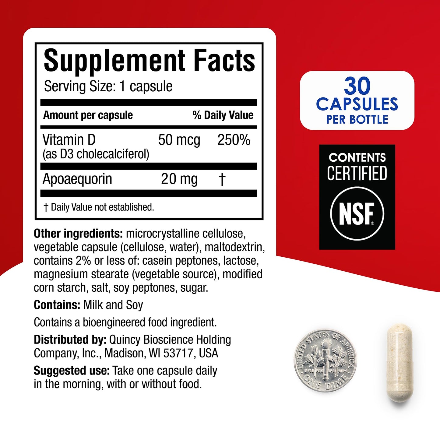 Prevagen Extra Strength Capsules 30 Count