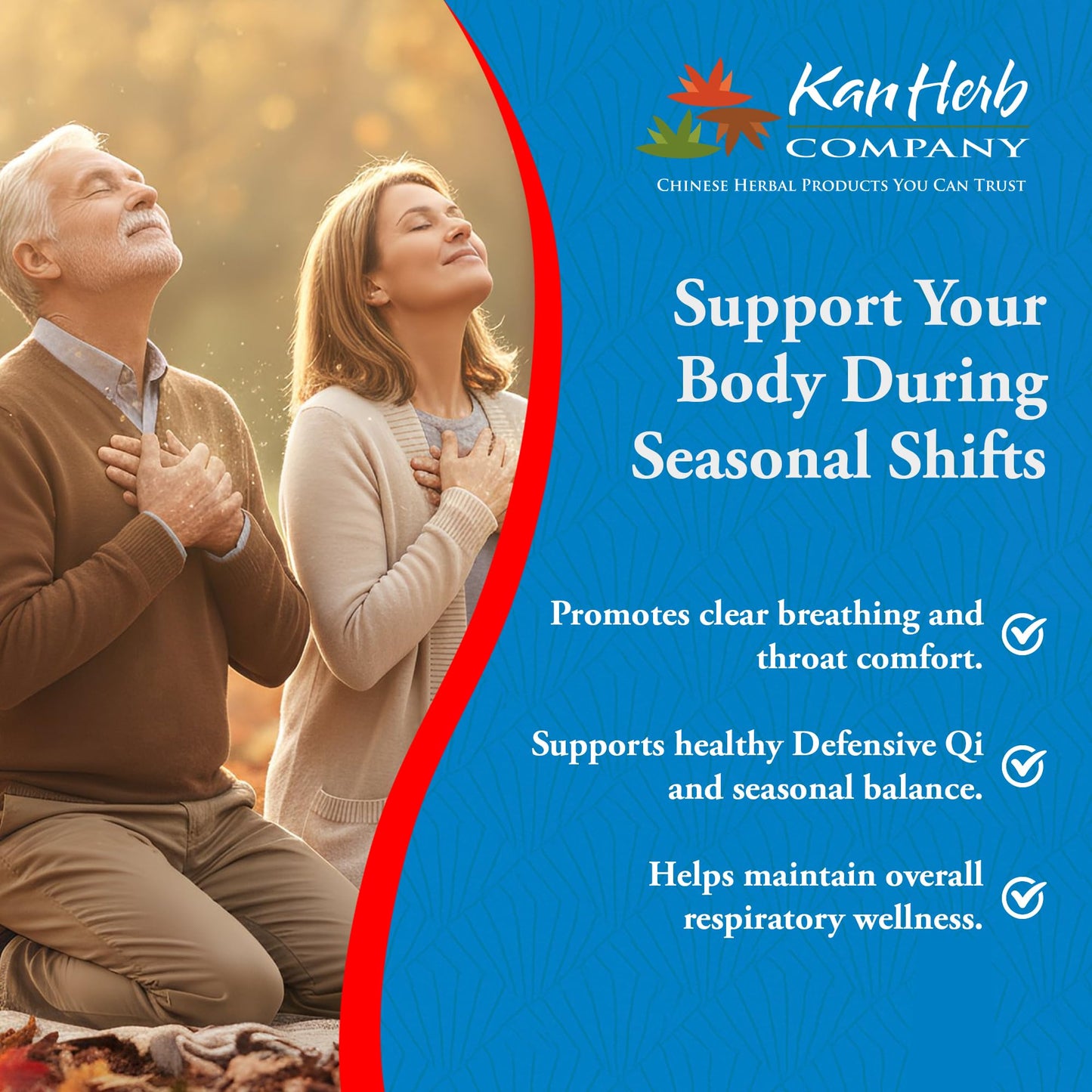 Kan Herbs Yin Qiao Formula – Traditional Chinese Herbal Blend with Honeysuckle & Forsythia for Seasonal Balance and Respiratory Wellness, 60 Tablets
