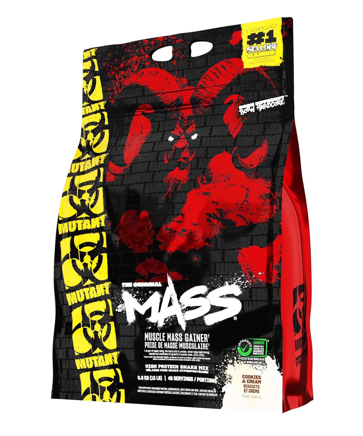 Mutant Mass Weight Gainer Protein Powder 240 Servings