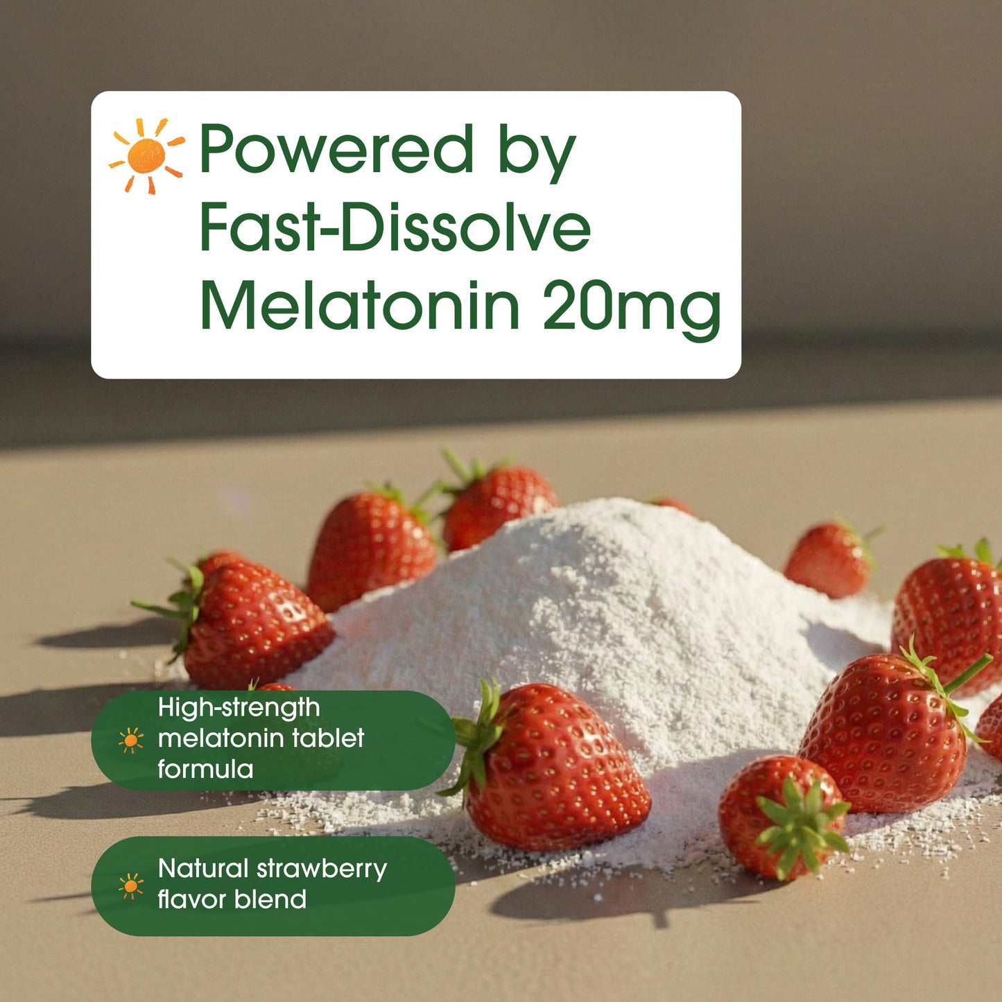 NatureBell Melatonin 20mg Tablet 240 Count