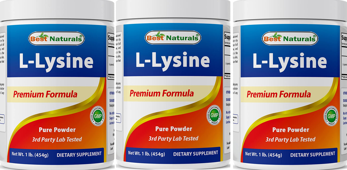 Best Naturals Lysine Powder 48