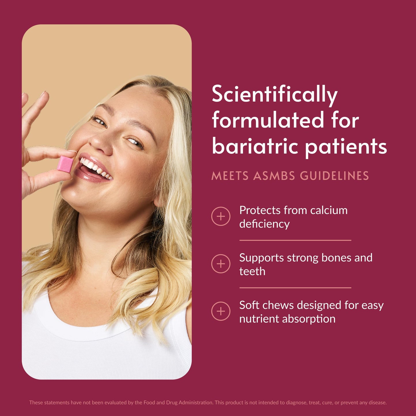 Bariatric Advantage Calcium Citrate Chewy Bites Gummies 90