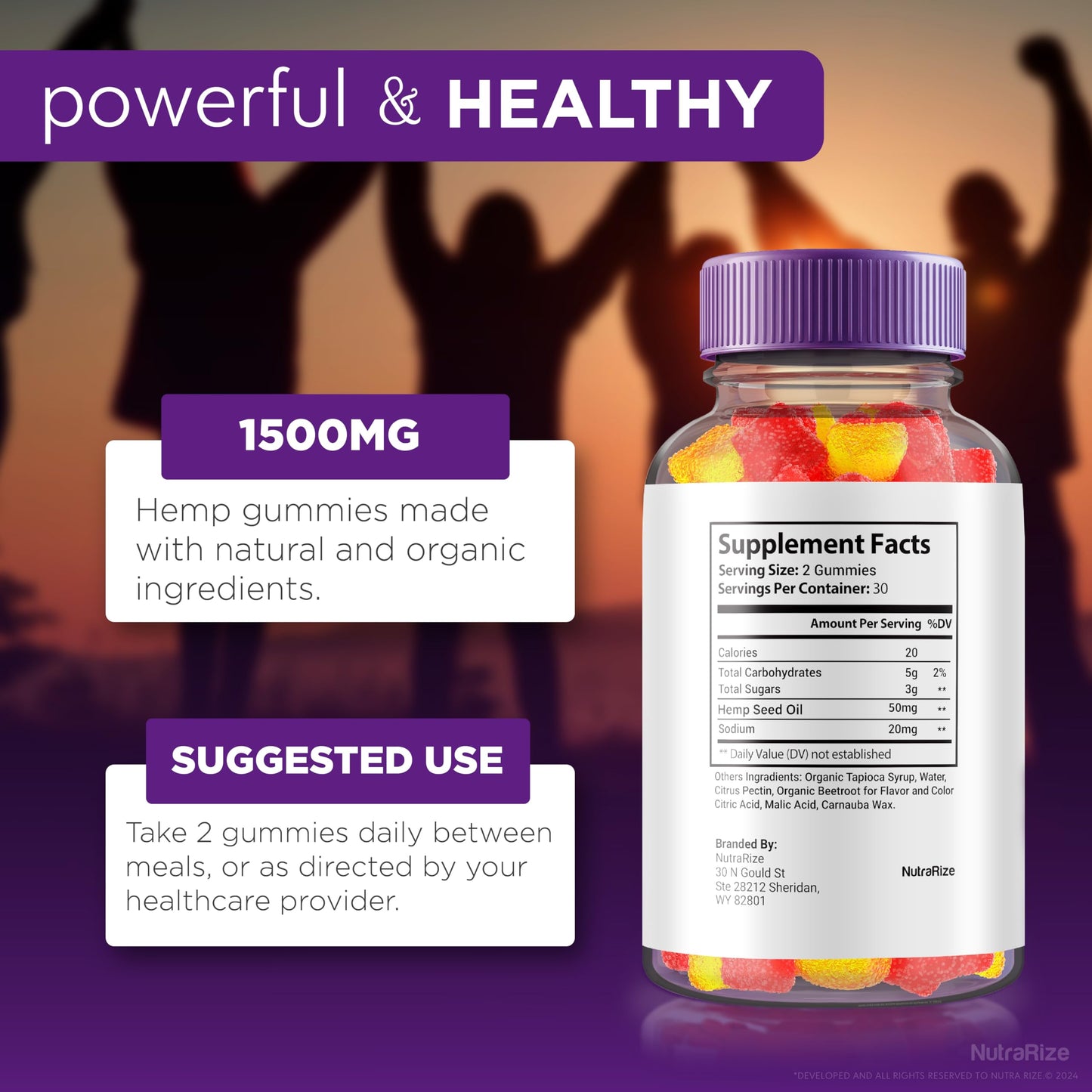 NutraRize Sera Relief Miracle Gummies, 180 Gummies