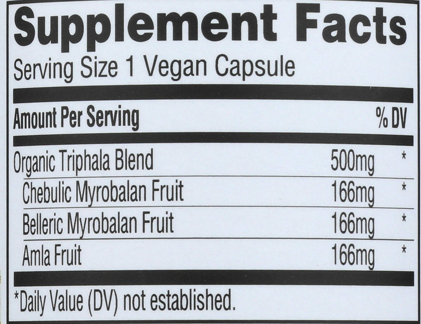 365 by Whole Foods Market Triphala Capsule 90 Count