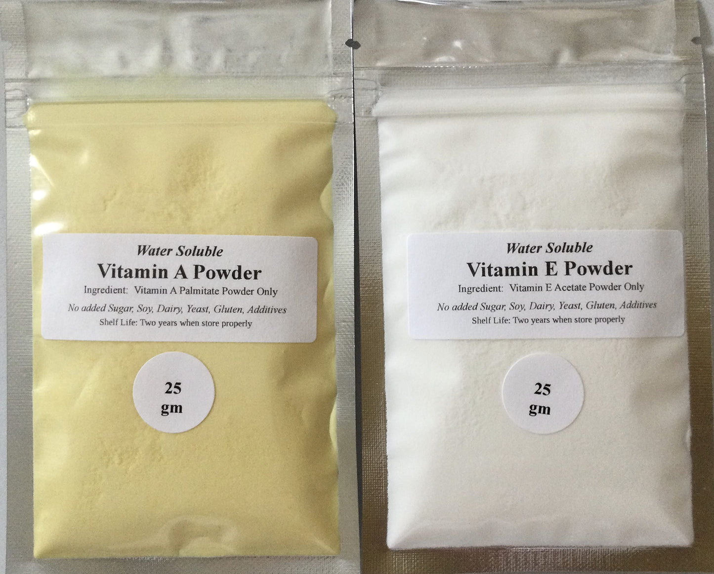 Nature and Nurture Vitamin A Palmitate & Vitamin E Water Soluble Powder (0.0353) Pack of 2