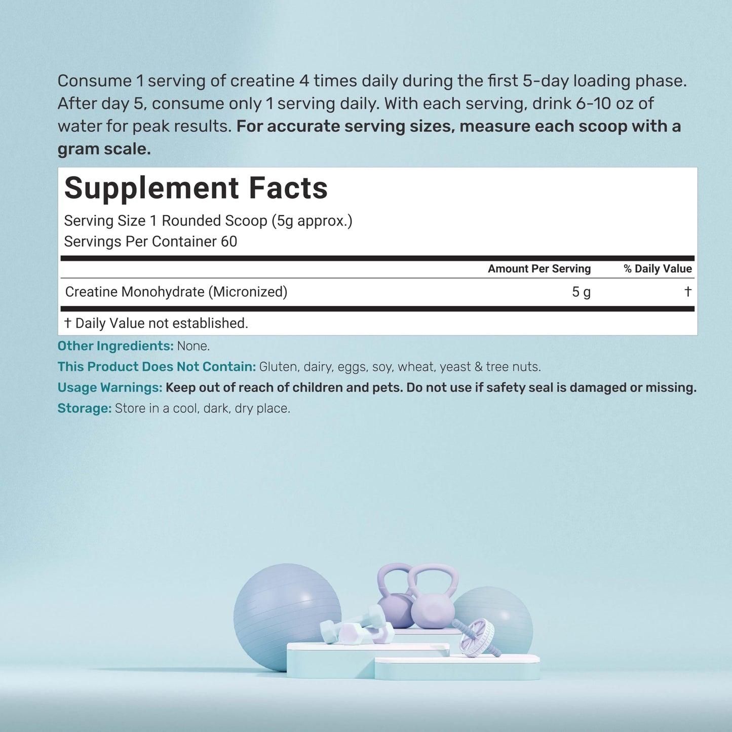 DEAL SUPPLEMENT Micronized Creatine Monohydrate Powder 10.6 Ounce