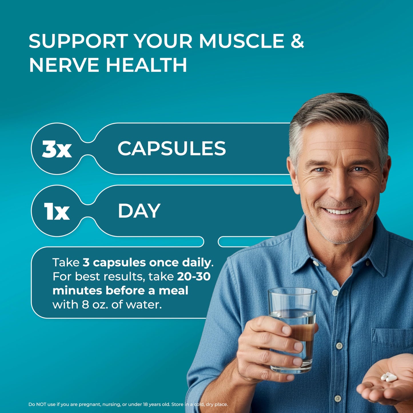 PUREHEALTH RESEARCH Magnesium Bisglycinate Chelate Capsule 90 Count