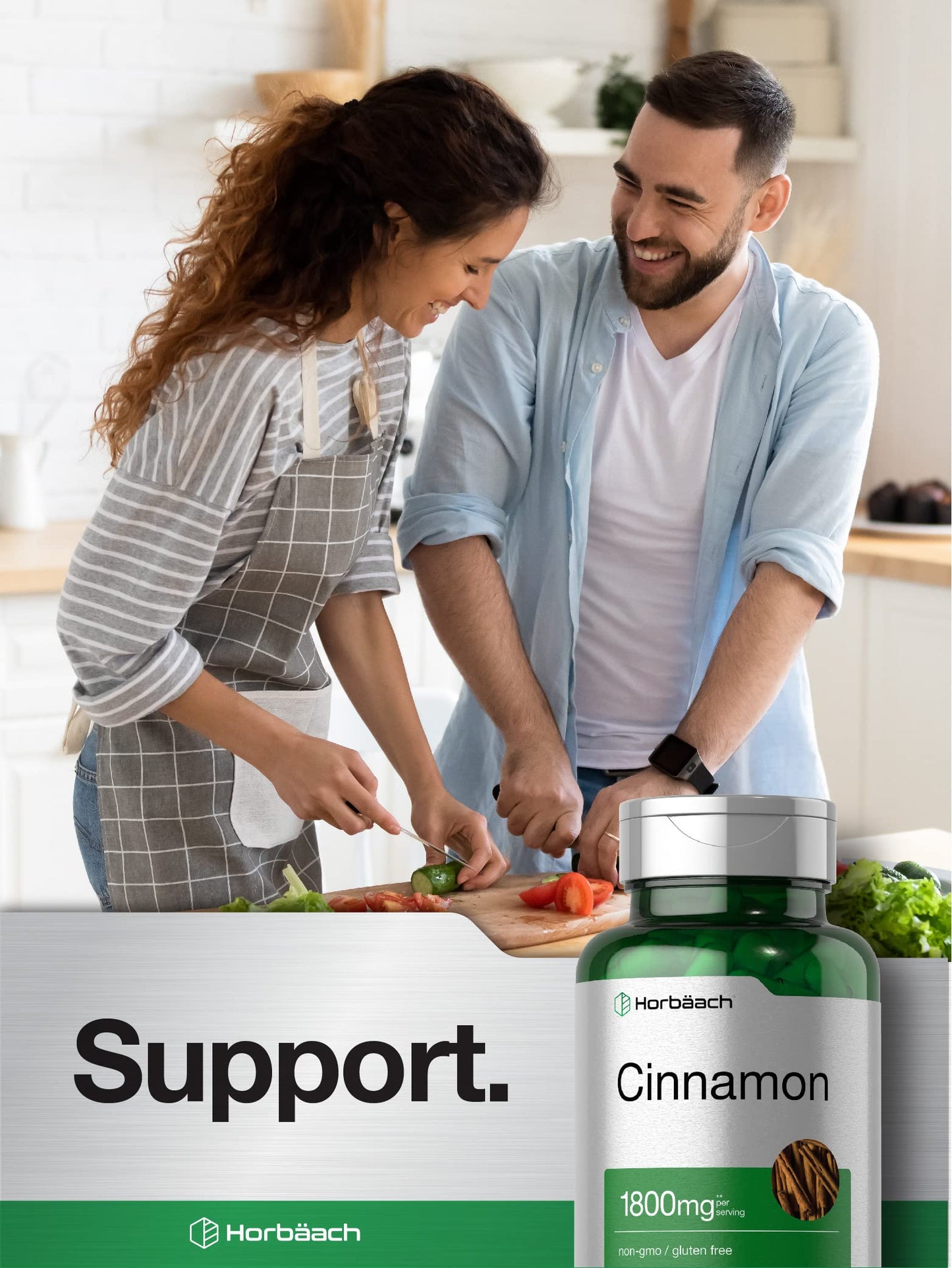 Horbäach Cinnamon Capsules 150 Count
