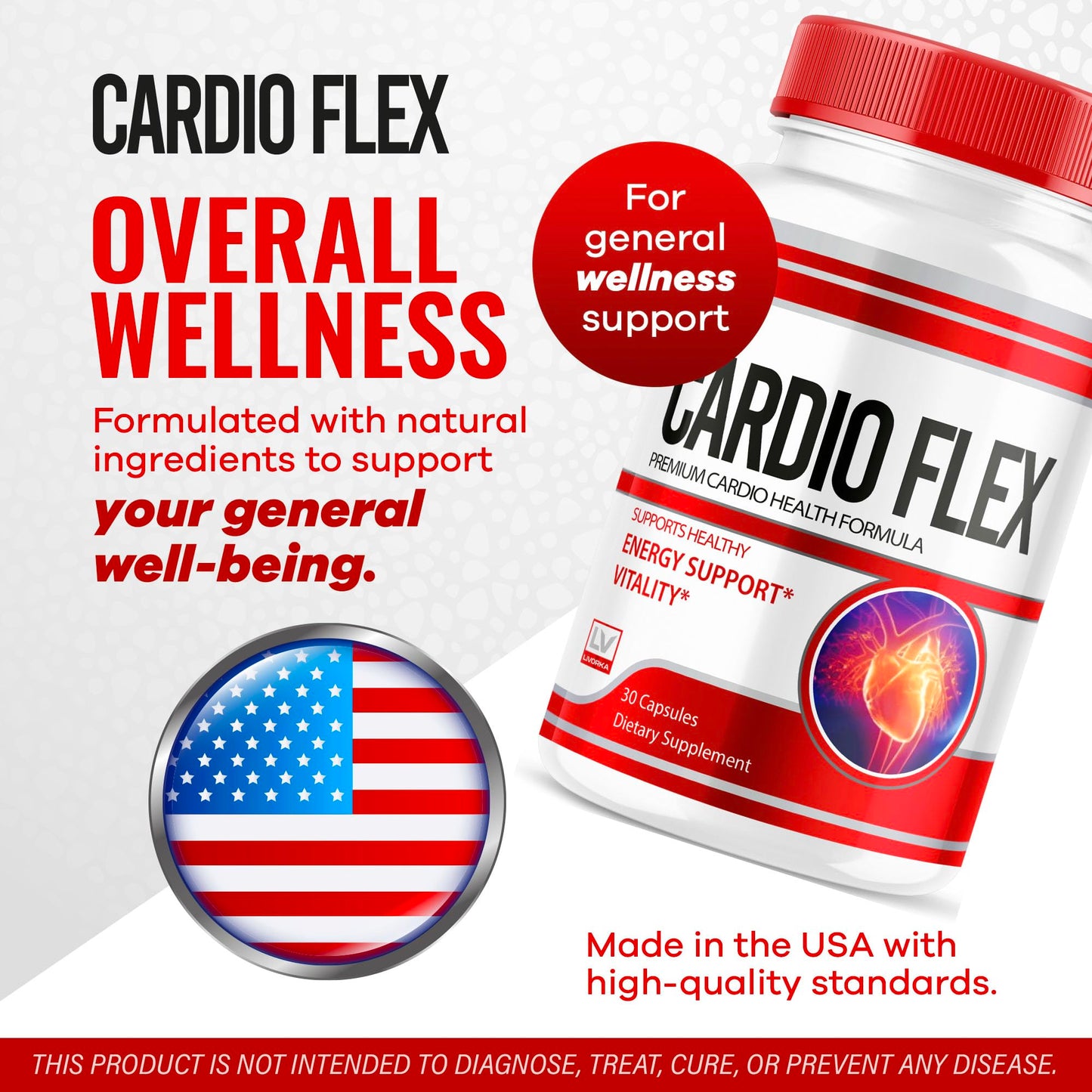 LIVORKA Cardio Flex Capsules 60 Capsules