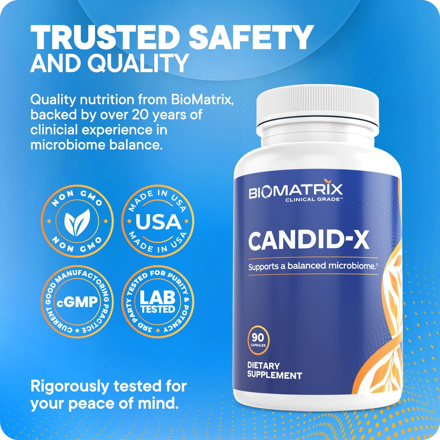 BioMatrix Candida Cleanse Capsule 90 Count