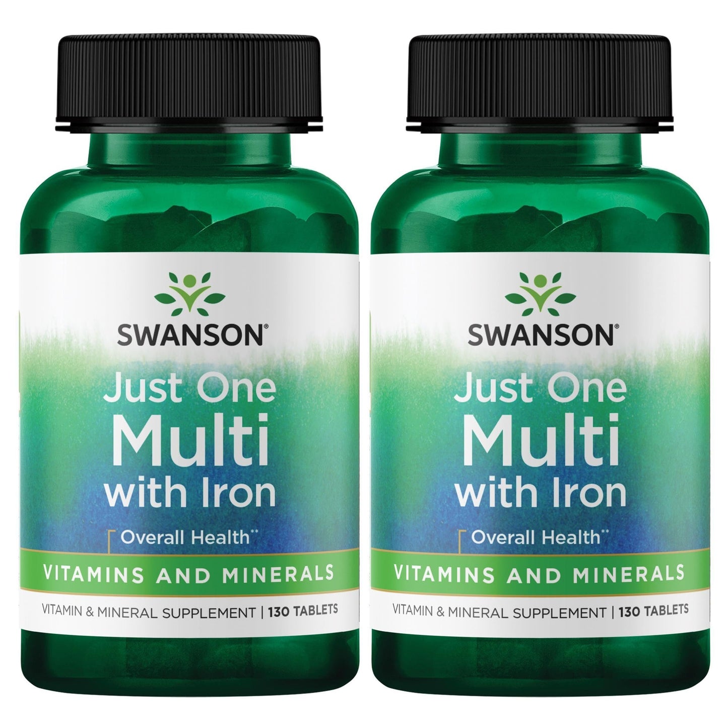 Swanson Century Formula Multivitamin with Iron Tablets 260 Tablets