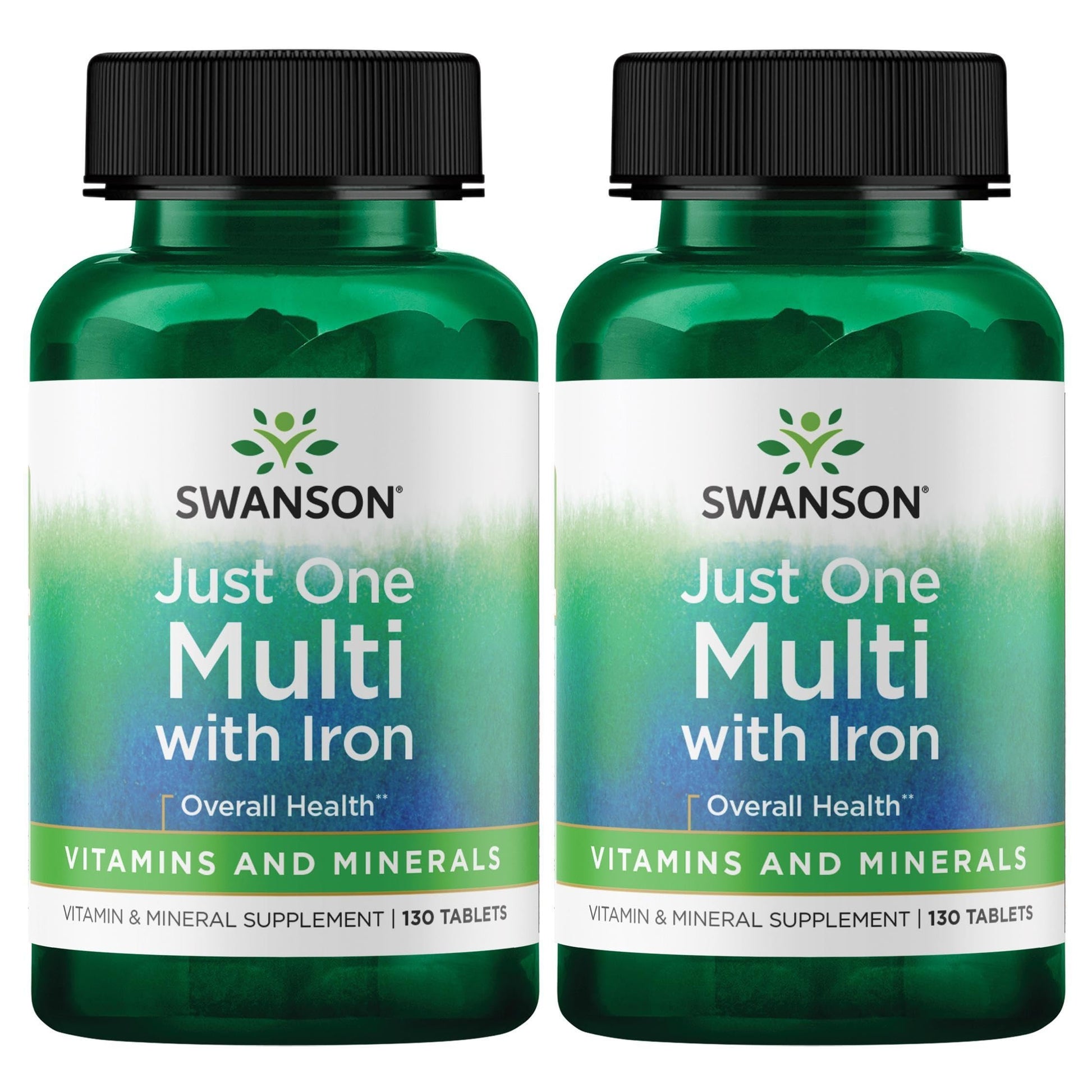 Swanson Century Formula Multivitamin with Iron Tablets 260 Tablets