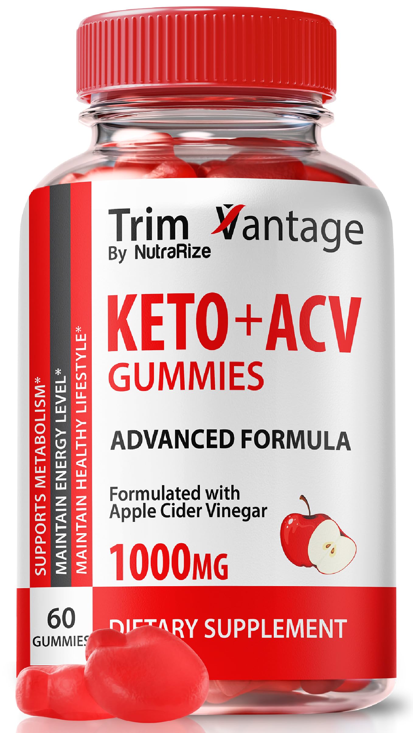 NutraRize Trim Vantage Gummies, 60 Count