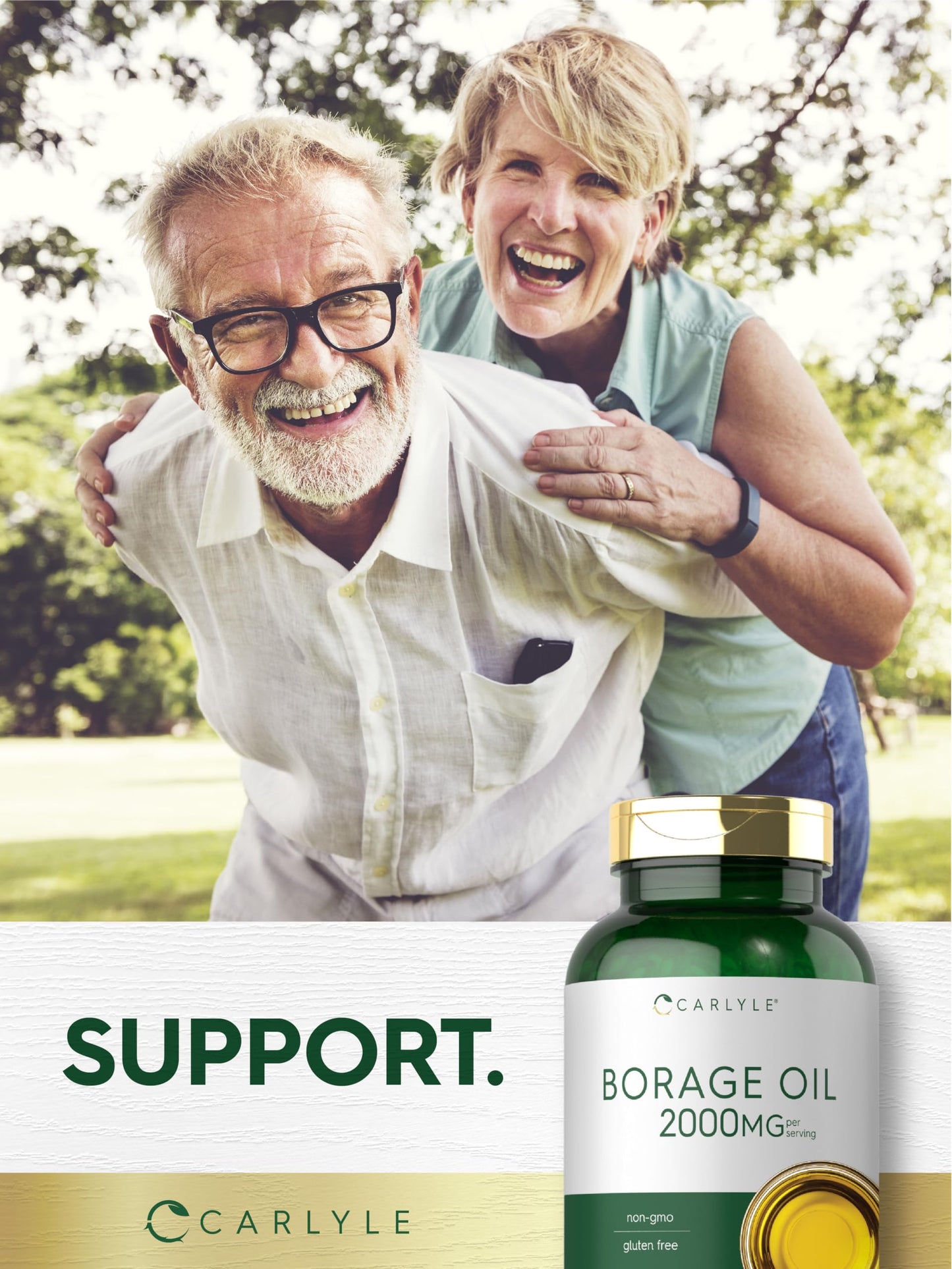 Carlyle Borage Oil Supplement Softgel 200