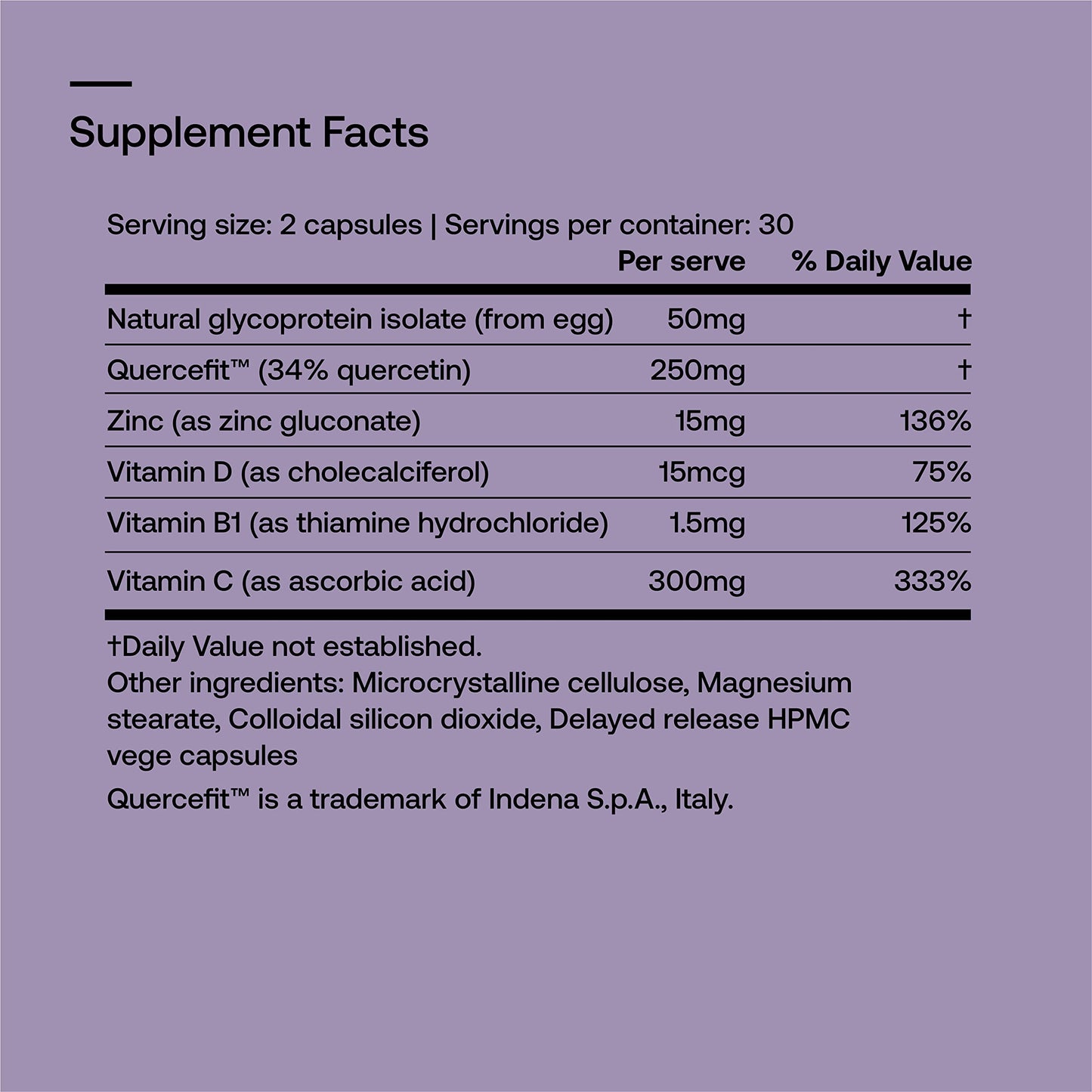 SRW Imm¹ Defence 60 Capsules