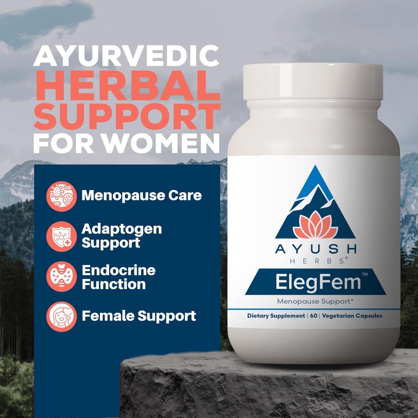Ayush Herbs ElegFem Capsules 60