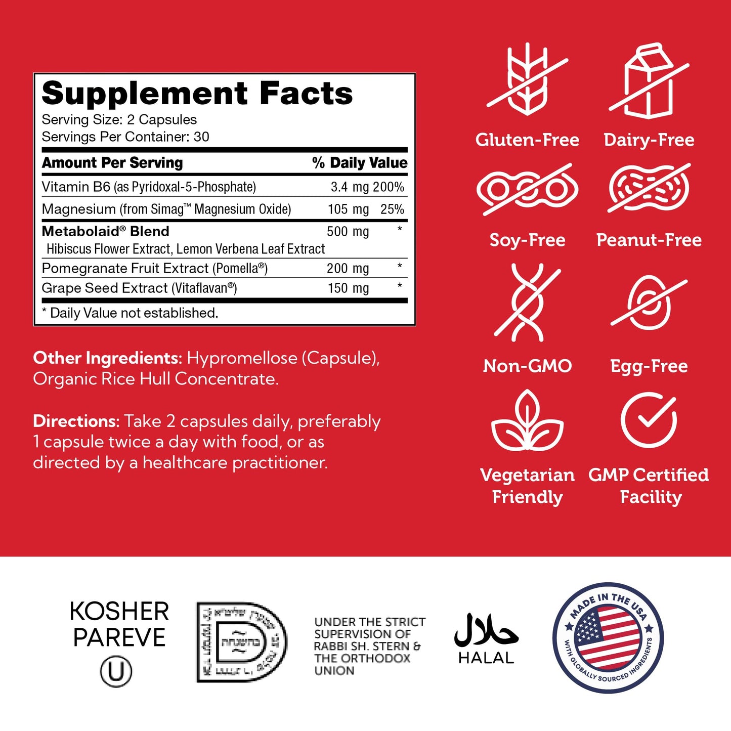 Zahler 120/80 Cardiovascular Support Formula Capsule, 60 Capsules