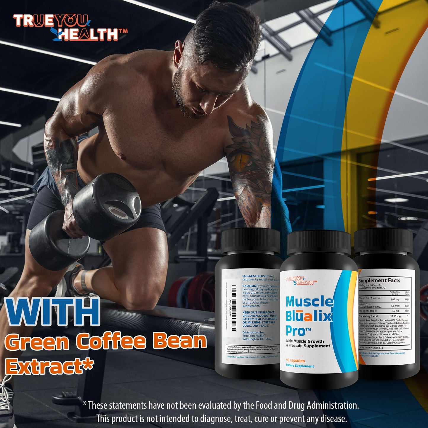 Generic Muscle Blualix Pro Premium Prostate Supplement for Men 1 Capsule