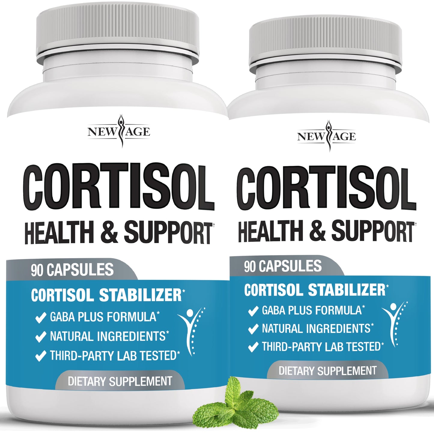 NEW AGE Cortisol Supplement for Women - Natural Cortisol Detox Manager Reducer Capsule 180