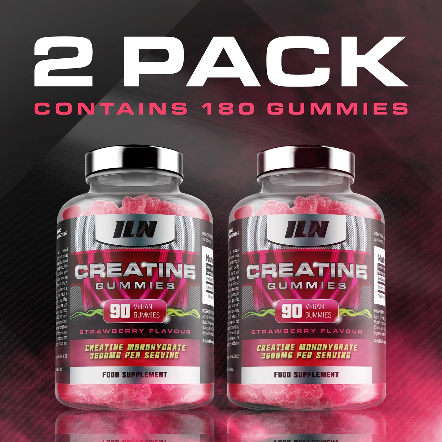 Iron Labs Nutrition Creatine Monohydrate Gummies 180 Gummies