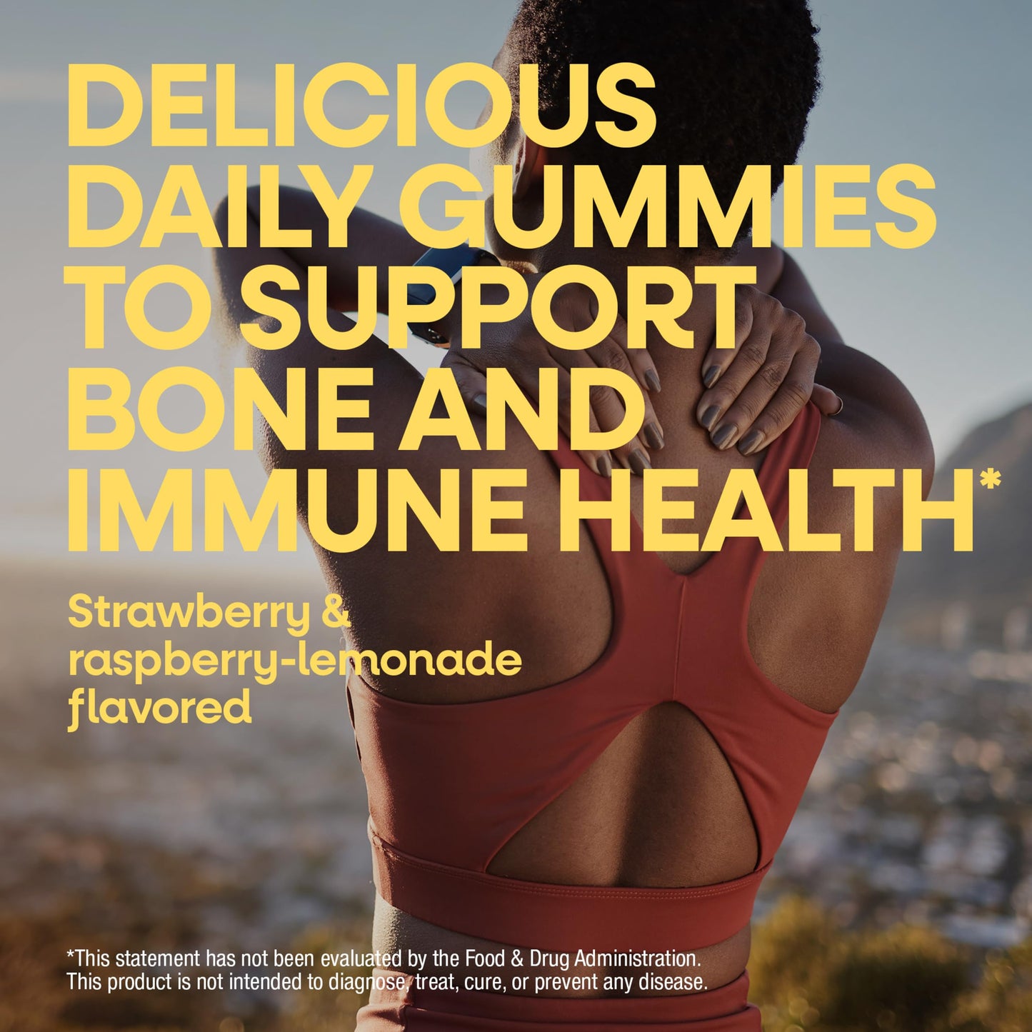 Nature's Way Alive! Chewable Calcium Gummies with Vitamin D3 Gummy 180 Count
