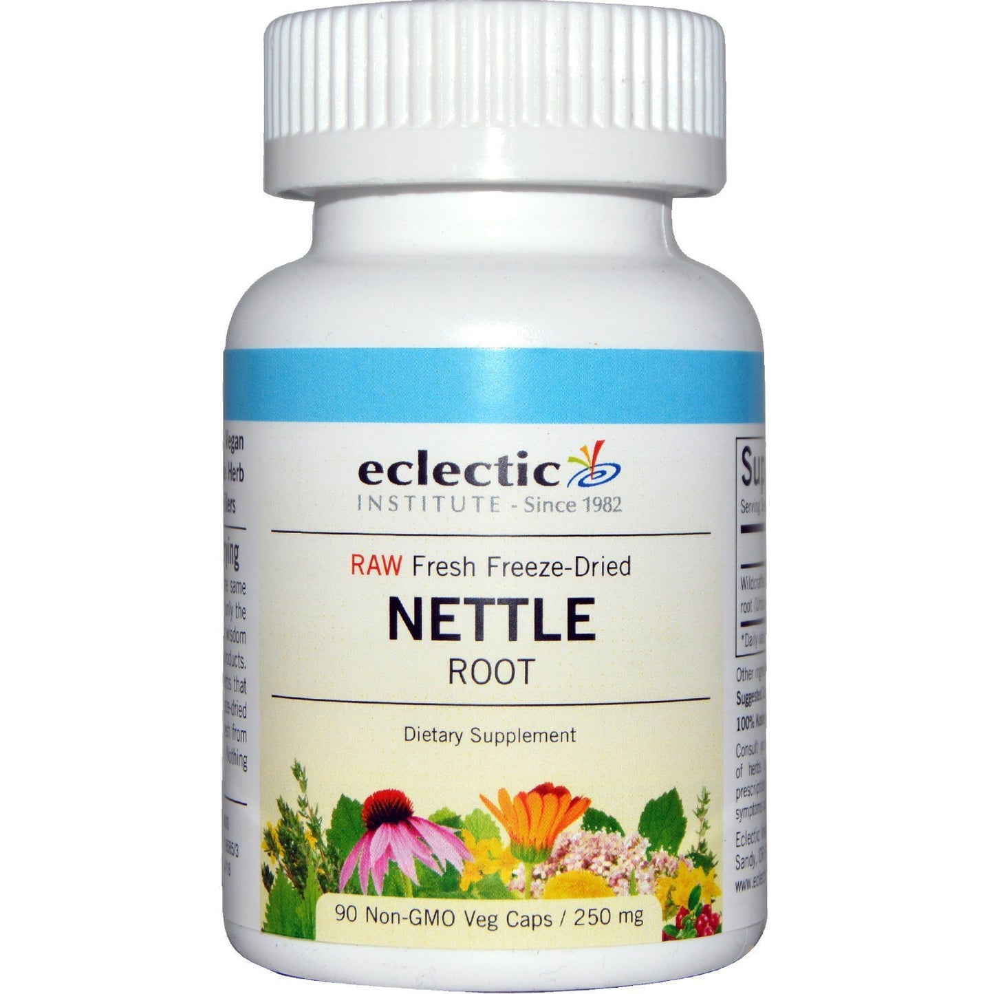 Eclectic Institute Nettle Root 250 mg, 90 Vegetarian Capsules