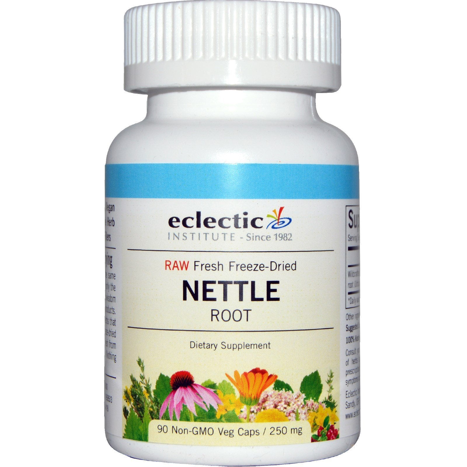 Eclectic Institute Nettle Root 250 mg, 90 Vegetarian Capsules