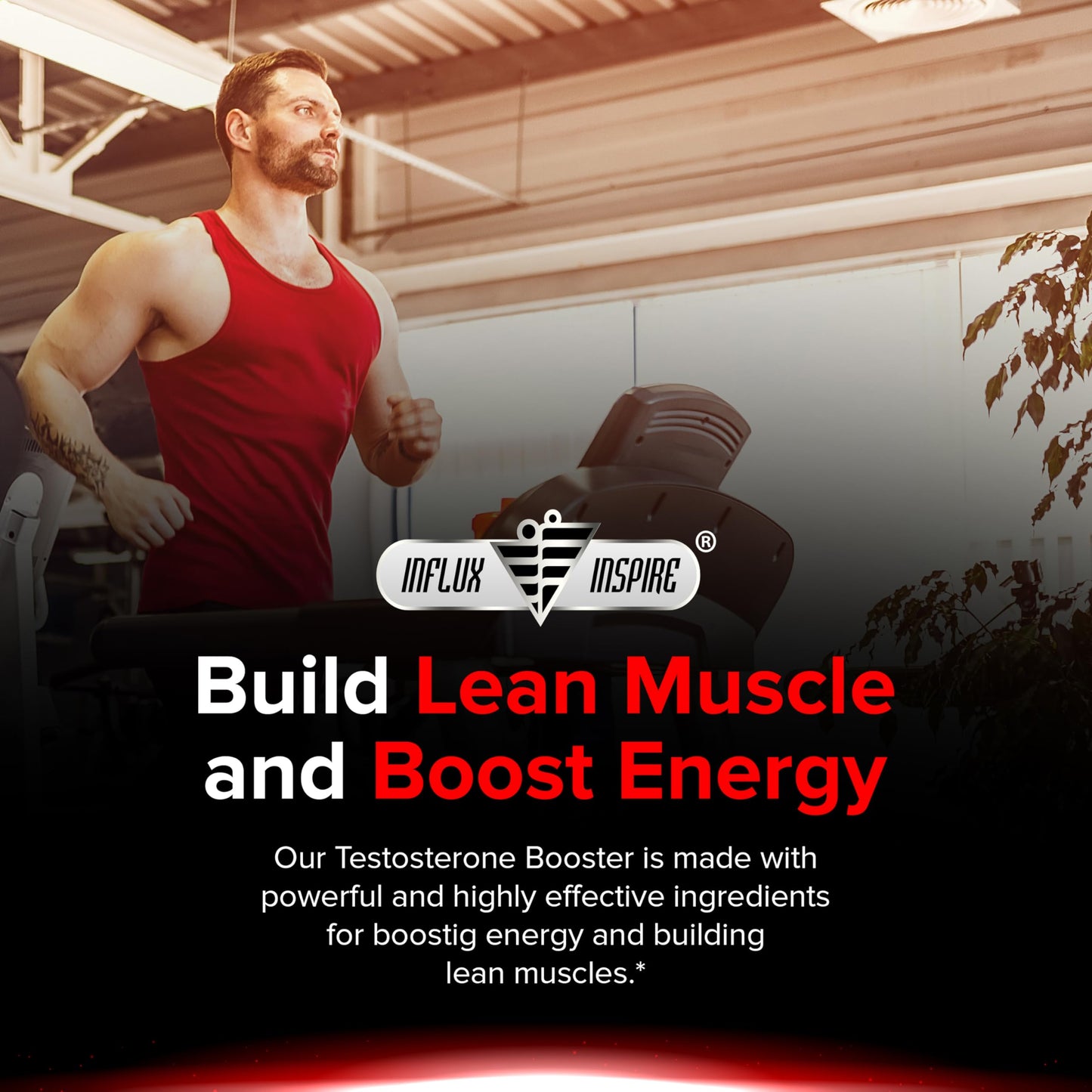 Influx Inspire Testosterone Booster for Men 60 Capsules