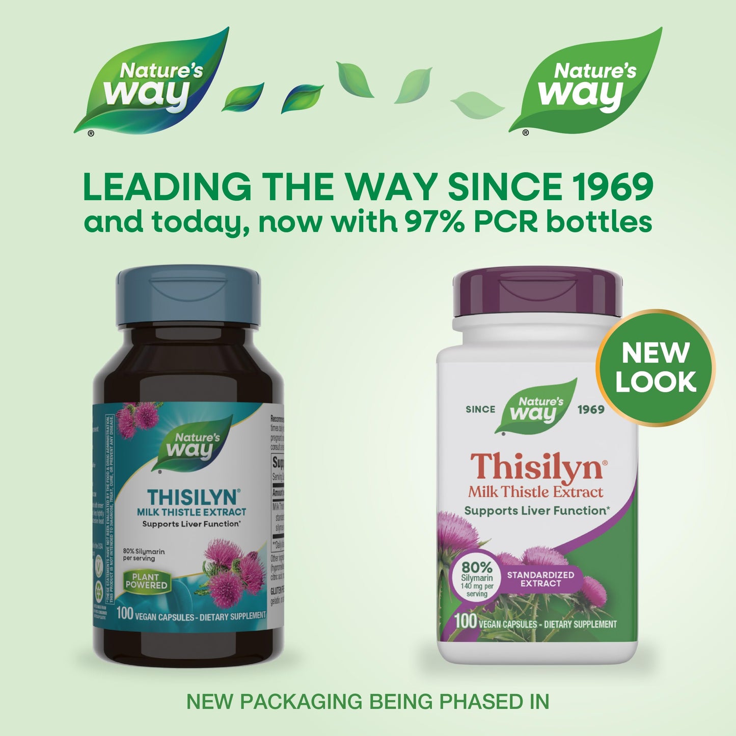Nature's Way Thisilyn with Standardized Milk Thistle Extract Capsules, 100 Count