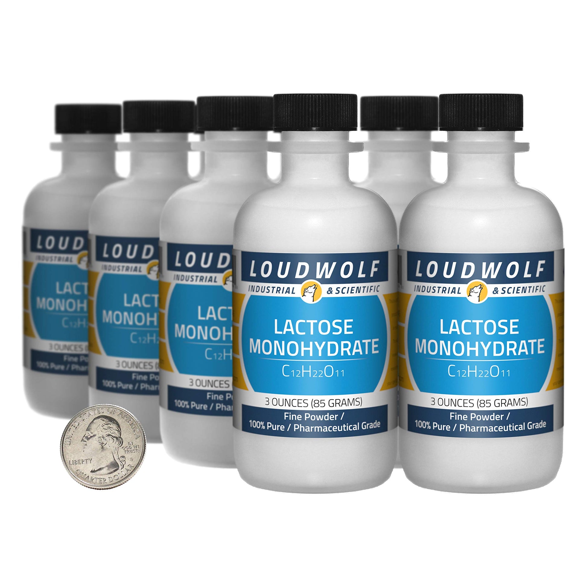 Loudwolf Lactose Monohydrate Powder 24 oz