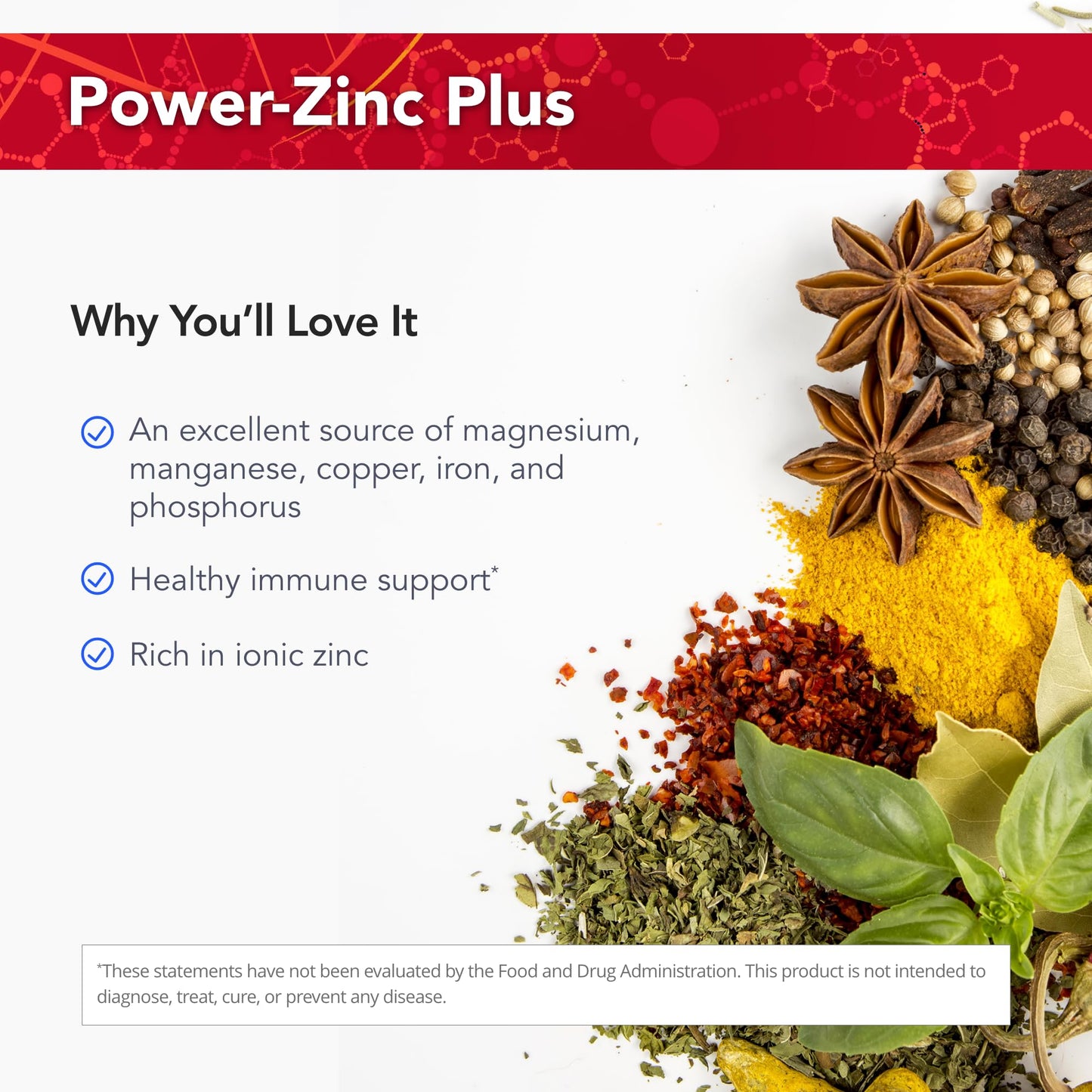 Physician's Strength Power-Zinc Plus Powder 8.82 oz, 9 Servings