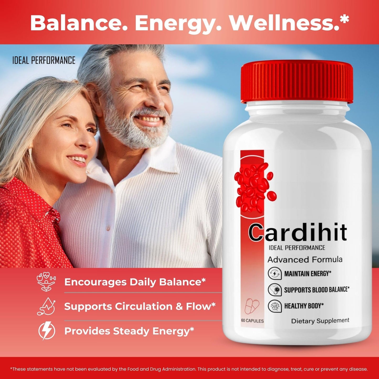 IDEAL PERFORMANCE Cardihit Capsules, 300 Capsules