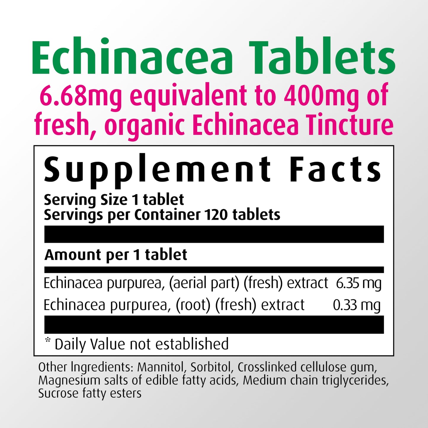 A.Vogel Echinaforce Tablets 120 Tablets