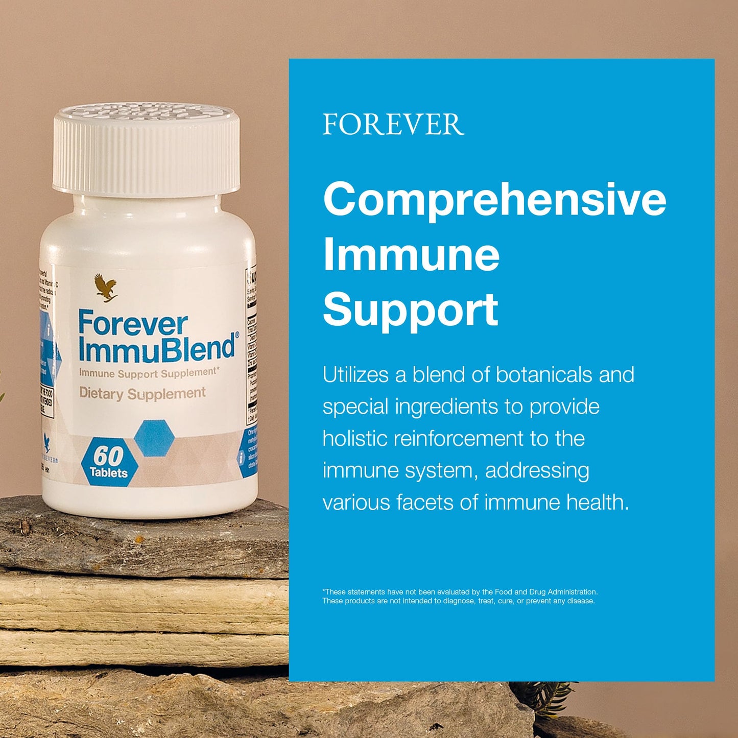 Forever Living Products Forever ImmuBlend Immune Support Supplement Tablets 60
